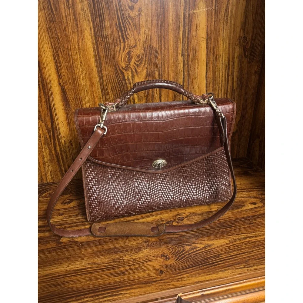 Brighton vintage briefcase